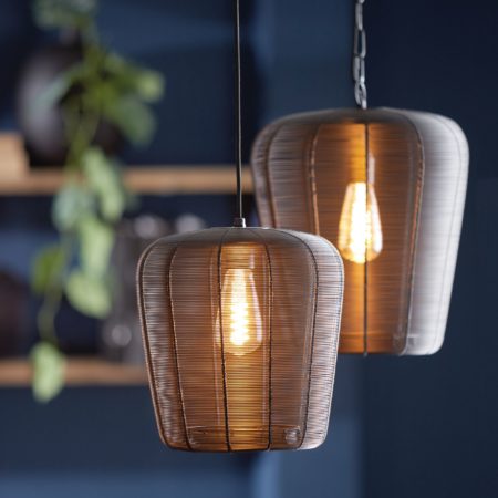 Light & Living - Hanglamp Adeta - Zwart - Ø31cm