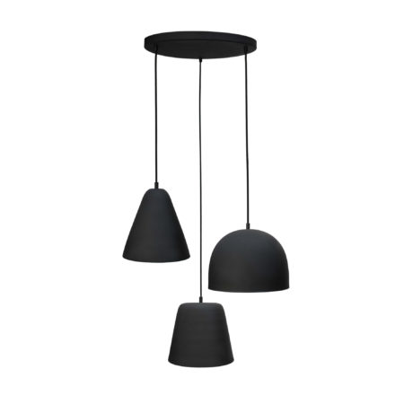 Hanglamp Sphere - Zwart - 3L