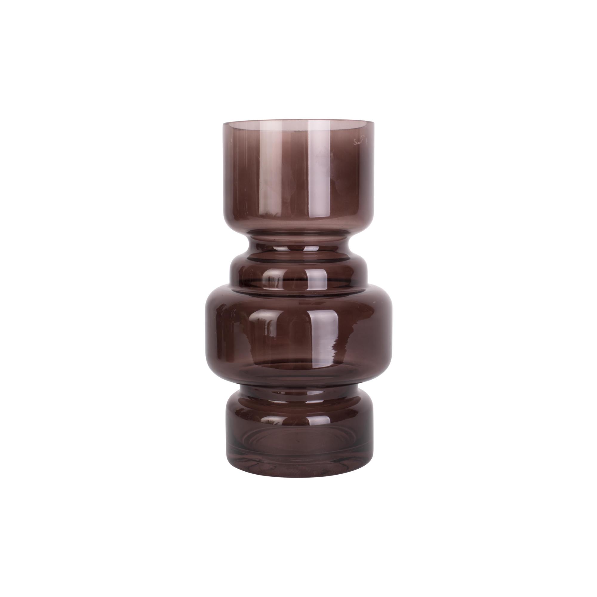Vaas Courtly - Glas Chocolade Bruin - Medium - 11x20cm