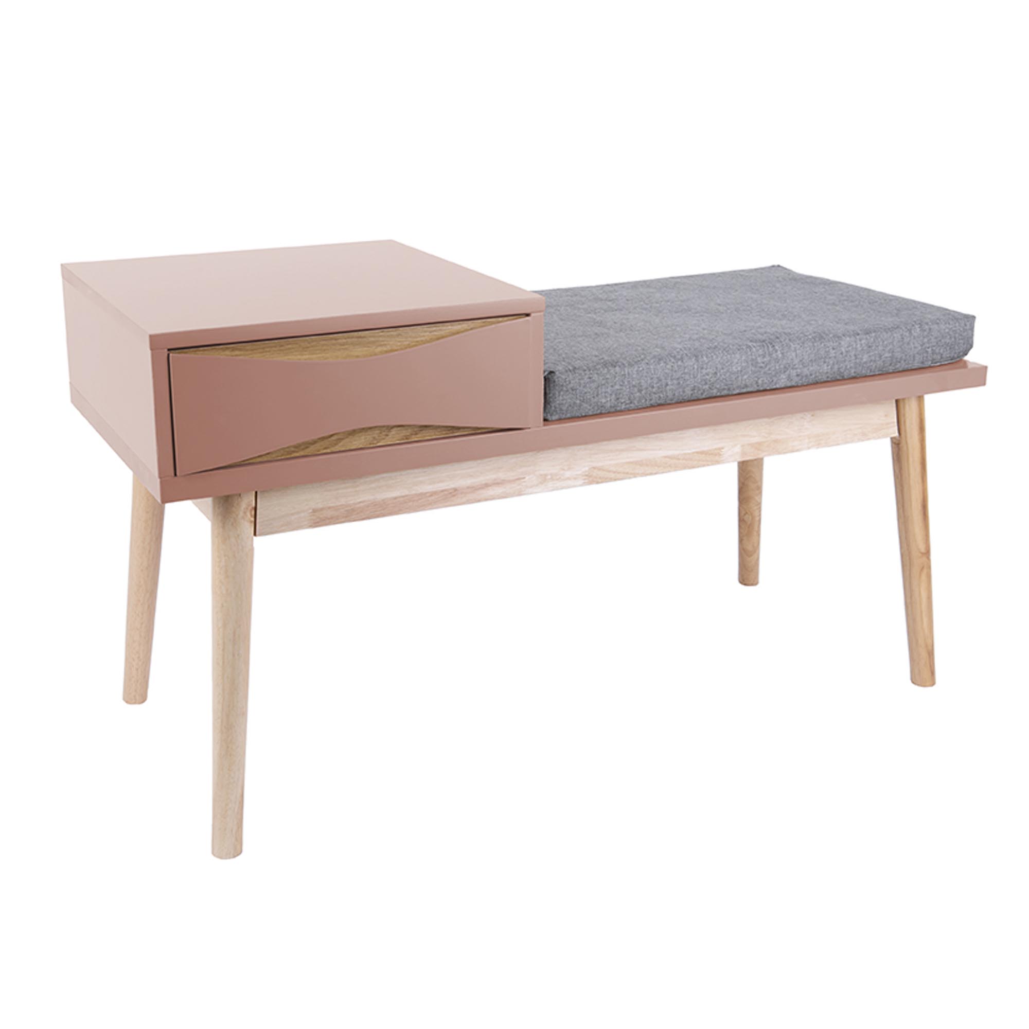Bench Buoyant MDF faded pink