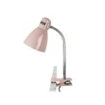 Roze Clip on lamp Study - Metaal Zacht Roze - 34x11