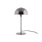 Grijs Tafellamp Bonnet - Metaal Grijs - 39x20cm