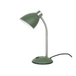 Groen Tafellamp Dorm - IJzer Mat Groen - 21x10x30cm