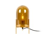 Leitmotiv - Tafellamp Glass Bell - Groen - Ø16cm