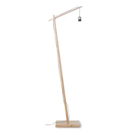 - Vloerlamp Palawan - Bamboe/Wit - 68x40x176cm