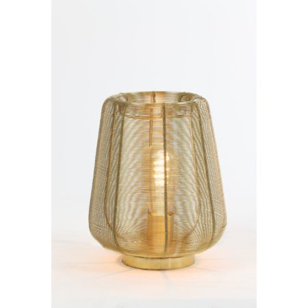 Light & Living - Tafellamp Adeta - Goud - Ø22cm