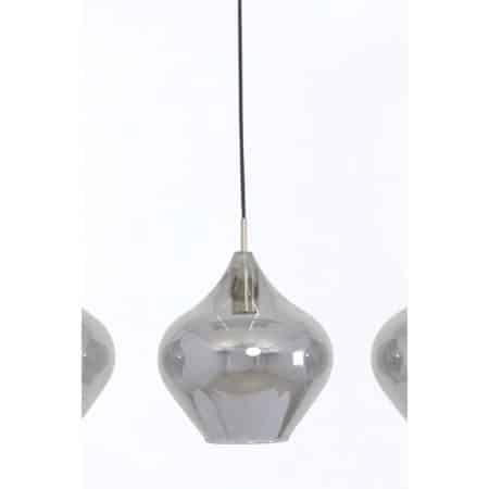 - Hanglamp Rakel - Antiek Brons - 80x27x30cm - 3L