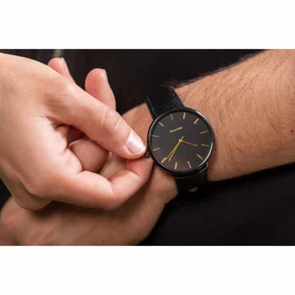 Karlsson - Horloge Minimal - Zwart - Ø4cm