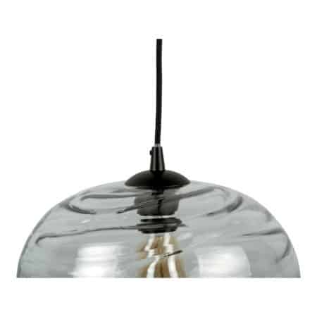 Leitmotiv - Hanglamp Glamour Sphere - Grijs - Ø30cm