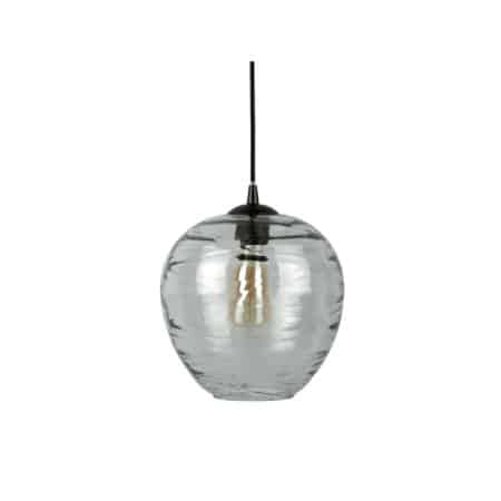 Leitmotiv - Hanglamp Glamour Globe - Grijs - Ø25cm