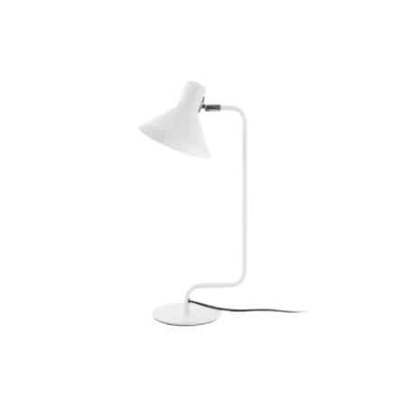 Leitmotiv - Tafellamp Office Curved - Wit - 18x21
