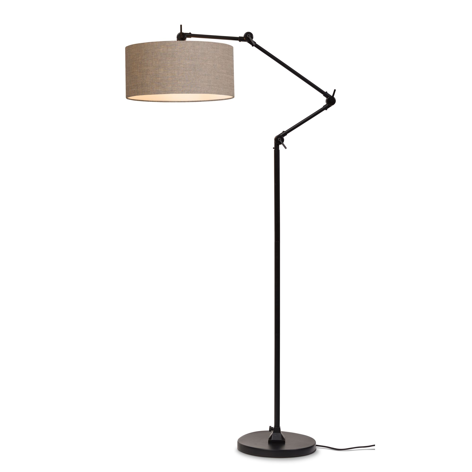 its about RoMi Vloerlamp Amsterdam 190cm - Donkerbeige
