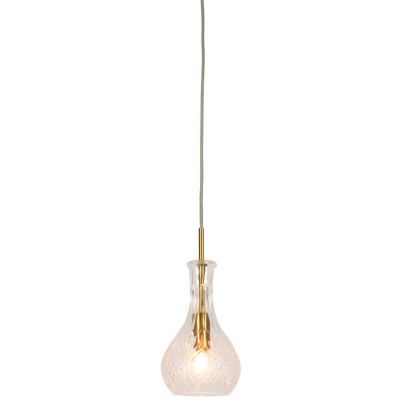 it's about RoMi - Hanglamp Brussels - Goud/Glas - Ø14cm