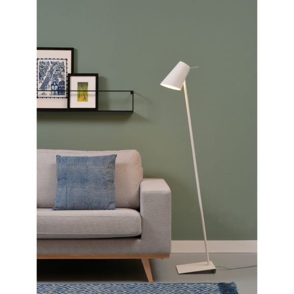 it's about RoMi - Vloerlamp Cardiff - Wit - 36x22x139cm