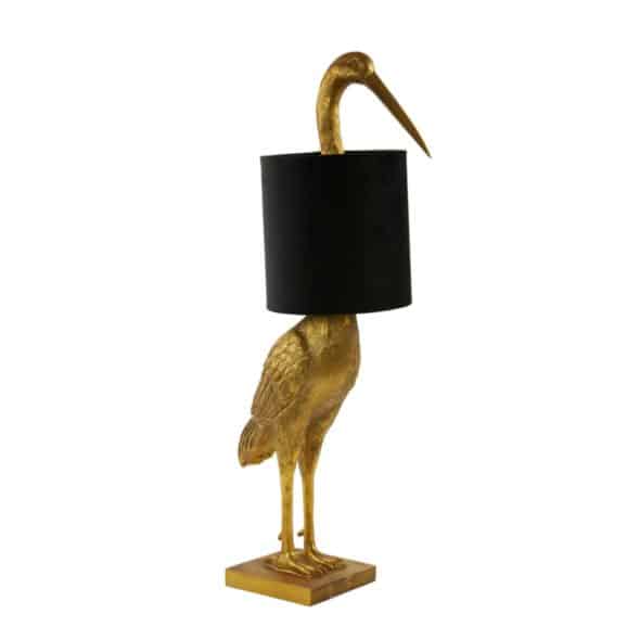 Light & Living - Tafellamp Crane - Goud - 33x30x76