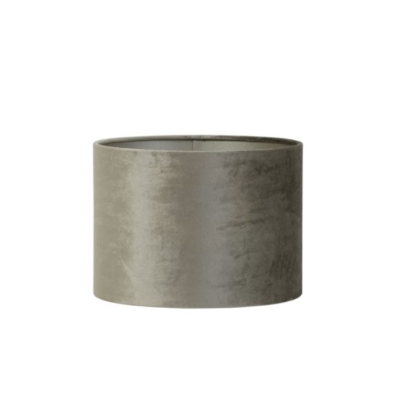 Zinc - Cilinder Lampenkap Zinc - Taupe - Ø30x21cm