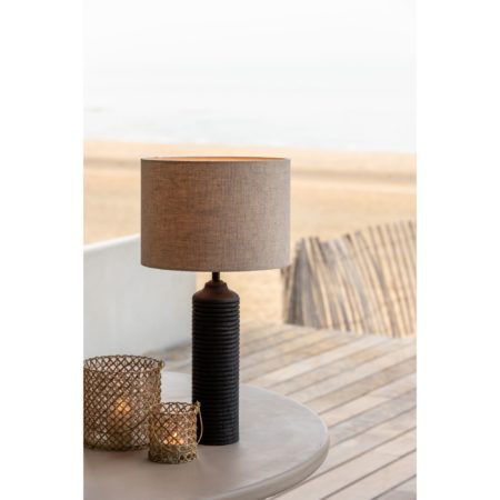 Light & Living - Cilinder Lampenkap Livigno - Naturel - Ø25cm