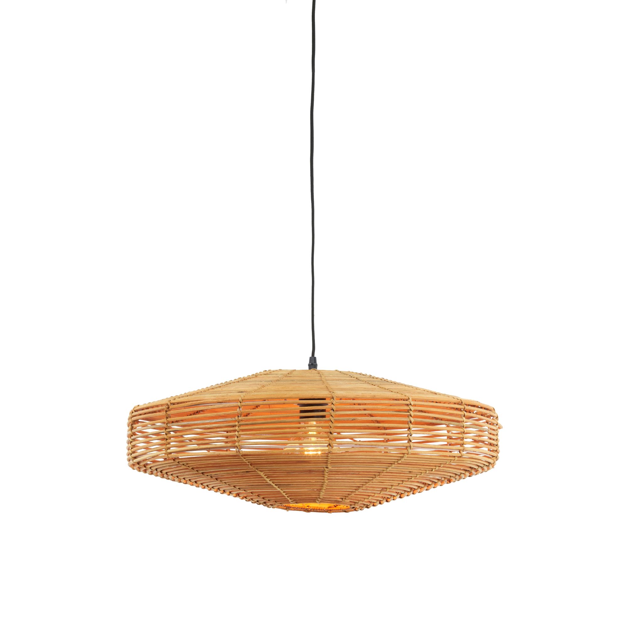 Light & Living Hanglamp Mataka Rotan, Ø51cm - Naturel