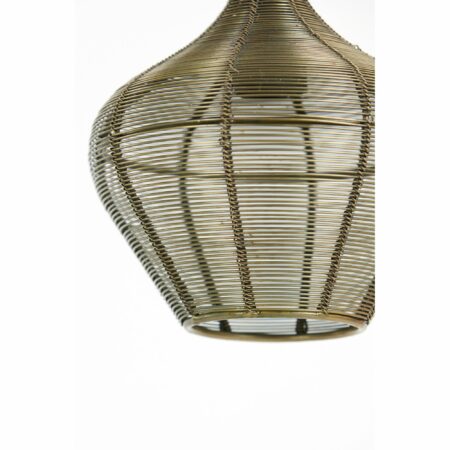 Light & Living - Tafellamp Alvaro - Antiek Brons - 27x20x61 cm