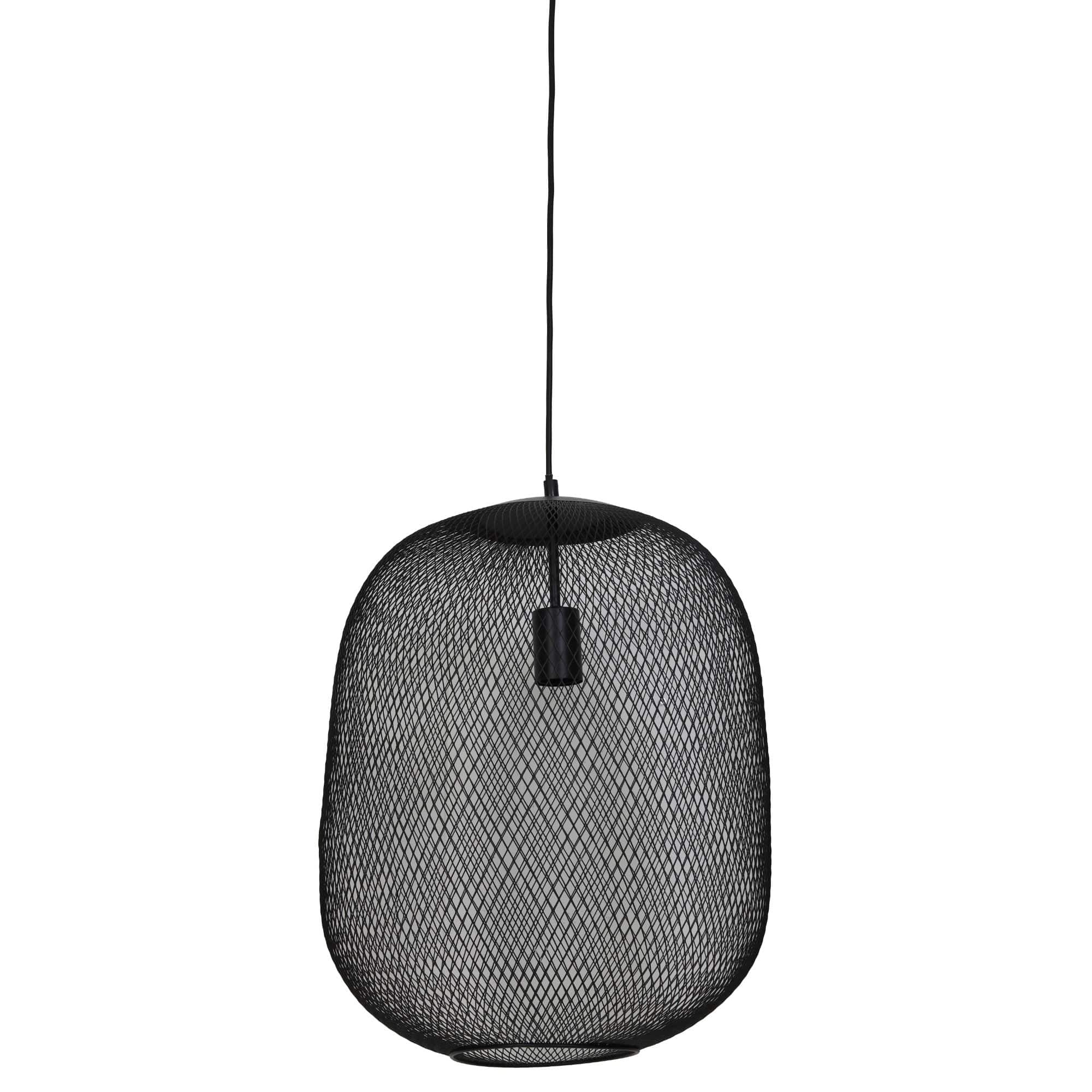Light&Living Hanglamp Ø40x48 cm REILLEY mat zwart