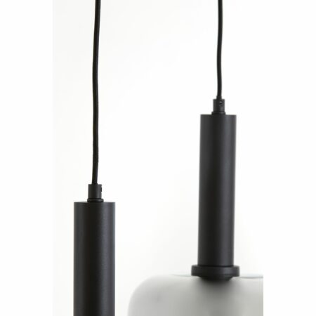 Light & Living - Hanglamp Lekar - Smoke Glas - 100x22x32cm - 3L