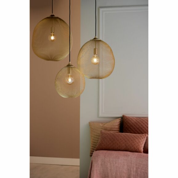 Light & Living - Hanglamp Moroc - Goud - Ø50cm