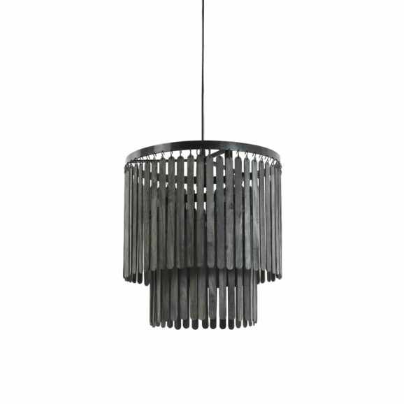 Light & Living - Hanglamp Gularo - Zwart - Ø45cm