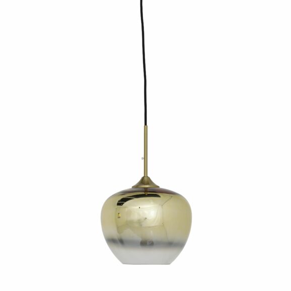 Light & Living - Hanglamp Mayson - Glas Goud - Ø23cm
