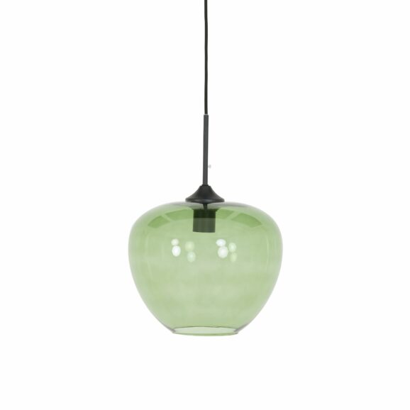 Light & Living - Hanglamp Mayson - Glas Groen - Ø30cm