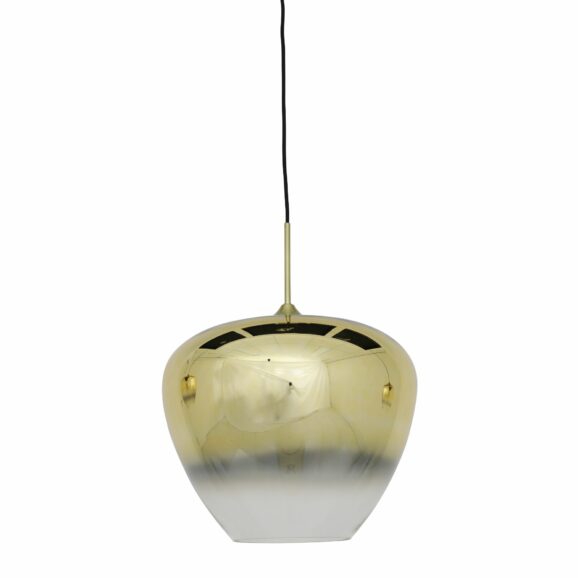 Light & Living - Hanglamp Mayson - Glas Goud - Ø40cm