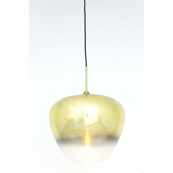 Light & Living - Hanglamp Mayson - Glas Goud - Ø40cm