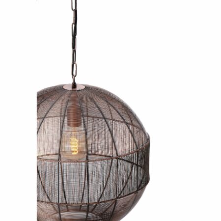 Light & Living - Hanglamp Pilka - Antiek Koper - Ø45cm