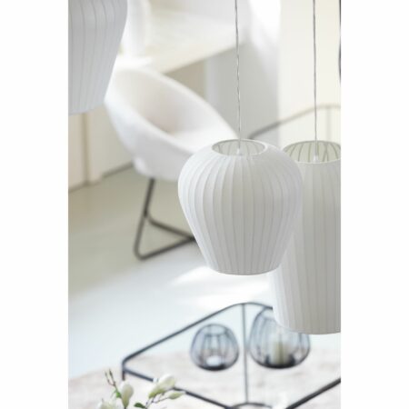 Light & Living - Hanglamp Xela - Wit - Ø30cm