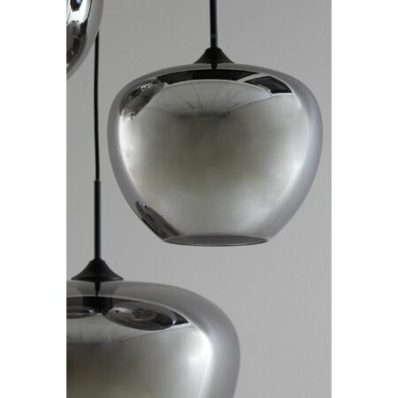 Light & Living - Hanglamp Mayson - Smoke Glas - Ø40cm - 3L