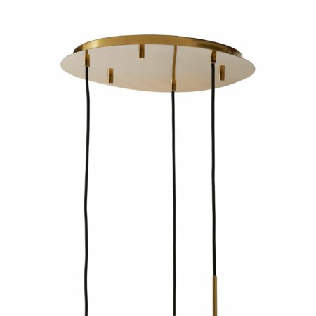 Light & Living - Hanglamp Mayson - Glas Goud - Ø40cm - 3L