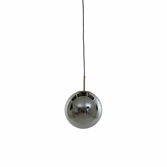 Light & Living - Hanglamp Medina - Smoke Glas- Ø30cm