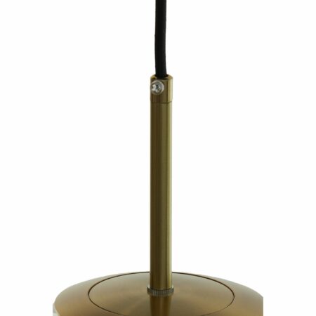Light & Living - Hanglamp Medina - Glas Amber - Ø30cm