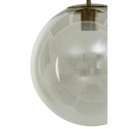 Light & Living - Hanglamp Medina - Smoke Glas - Ø40cm