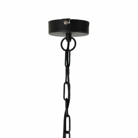 Light & Living - Hanglamp Sinula - Zwart - Ø39cm
