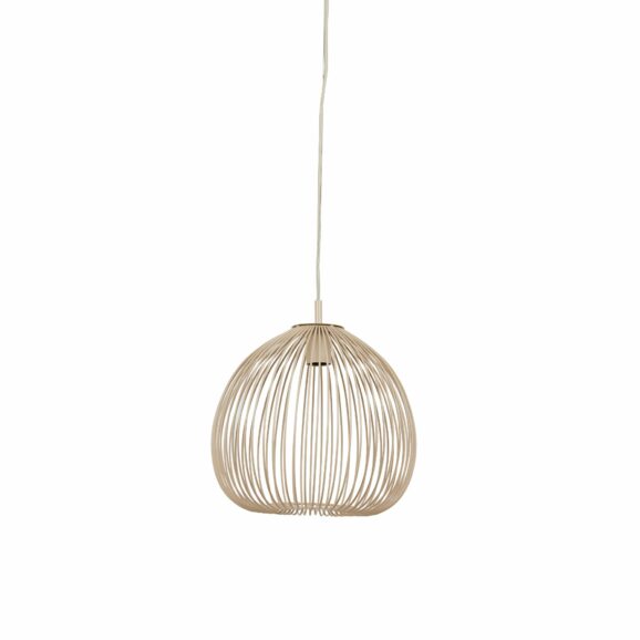 Light & Living - Hanglamp Rilana - Beige - Ø34cm
