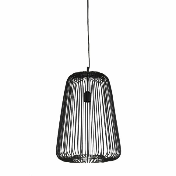 Light & Living - Hanglamp Rilanu - Zwart - Ø35cm