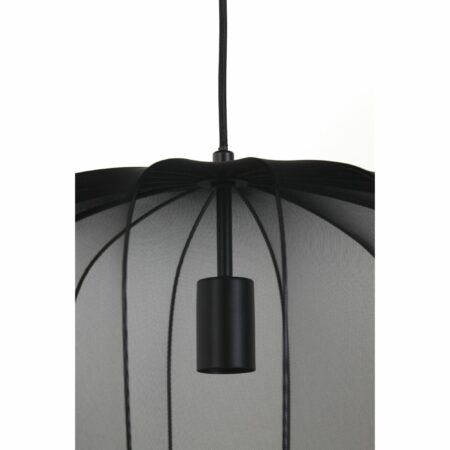 Light & Living - Hanglamp Plumeria - Zwart - Ø50cm