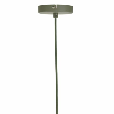Light & Living - Hanglamp Plumeria - Groen - Ø34cm