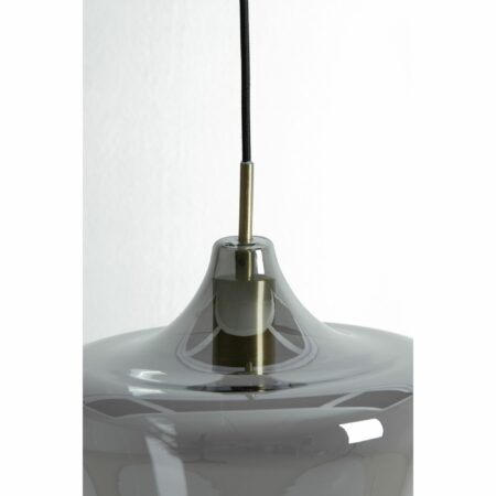 Light & Living - Hanglamp Solly - Smoke Glas - Ø30cm