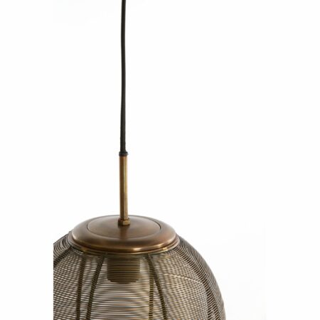 Light & Living - Hanglamp Yaelle - Antiek Brons - Ø26cm