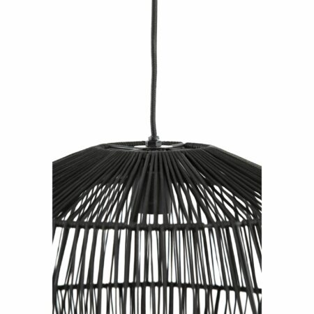 Light & Living - Hanglamp Deya - Zwart - Ø40cm