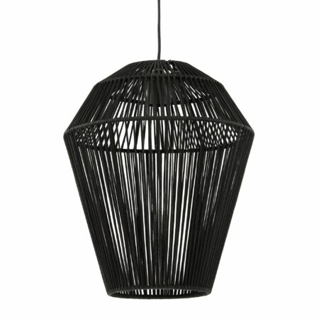 Light & Living - Hanglamp Deya - Zwart - Ø45cm