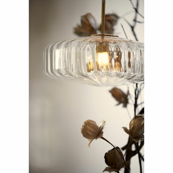 Light & Living - Hanglamp Himma - Glas - Ø30cm