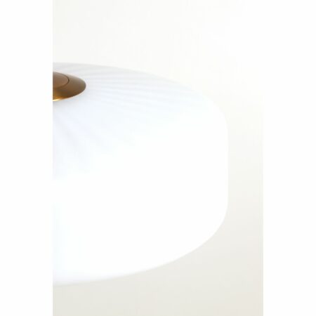 Light & Living - Hanglamp Himma - Wit - Ø40cm