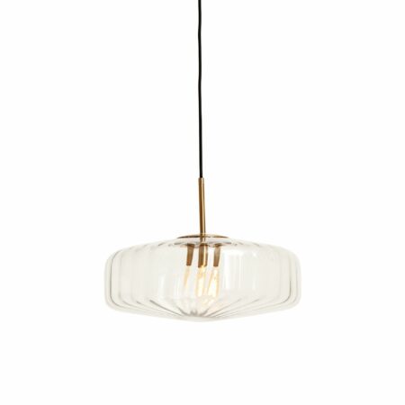 Light & Living - Hanglamp Himma - Glas - Ø40cm